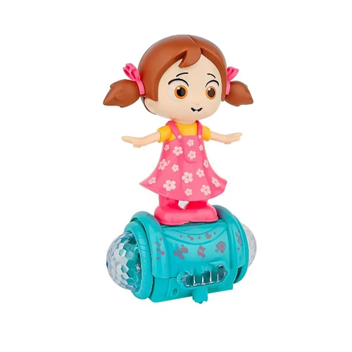 360 Degree Rotating Musical Dancing Girl Doll - Age Group: 3-4 Yrs