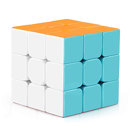 Speed Cube-490 High Speed Rubix Cube - Color: Multicolor