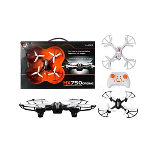 Hx 750 Quadcopter - Color: White & Black