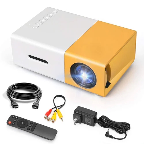 Yg-300 Pro Mini Projector - Brightness: 1000 Lumens