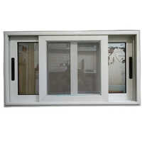 Aluminium Three Track Window - Application: Home/villa
