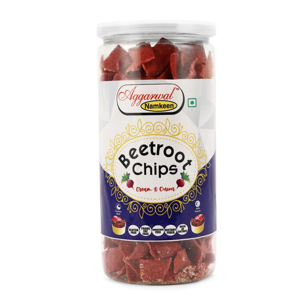 Beetroot  Cream Onion Chips