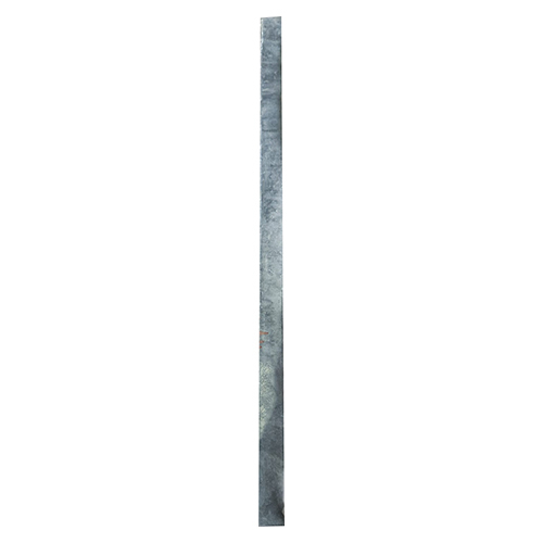 Gi Gutter Flat Channel - Color: Silver
