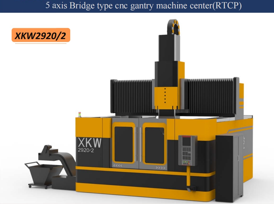 5 Axis Bridge Type Cnc Gantry Machine Center(rtcp) - Features: Good Quality