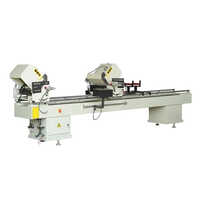 Upvc Double Head Cutting Machine - Mild Steel, 440 Volt Electric Drive | Fully Automatic Cutting Function, Industrial Quality