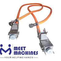 Flexible Screw Conveyor Machine - Color: Grey Paint Coated