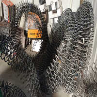 10Mm Round Flexible Screw Conveyor Spring - Color: Grey