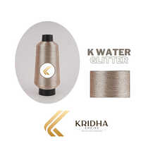 K Water Glitter Imitation Zari Thread - Material: Polyester
