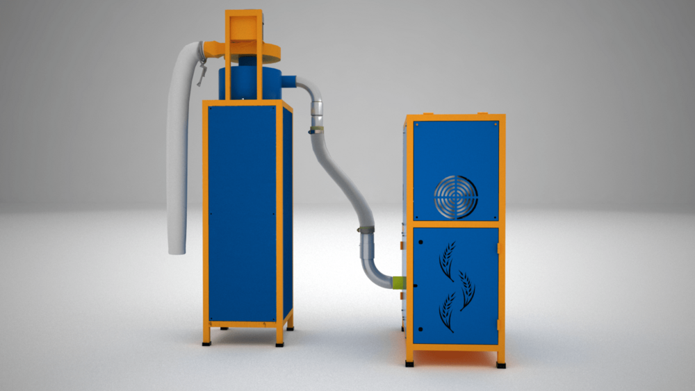 7.5hp Masala Grinding Machine With Cyclone For Bulk Processing