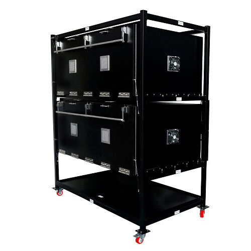 HEFTRK-D6127-B Multi DUT Multi Client RF Test Rack