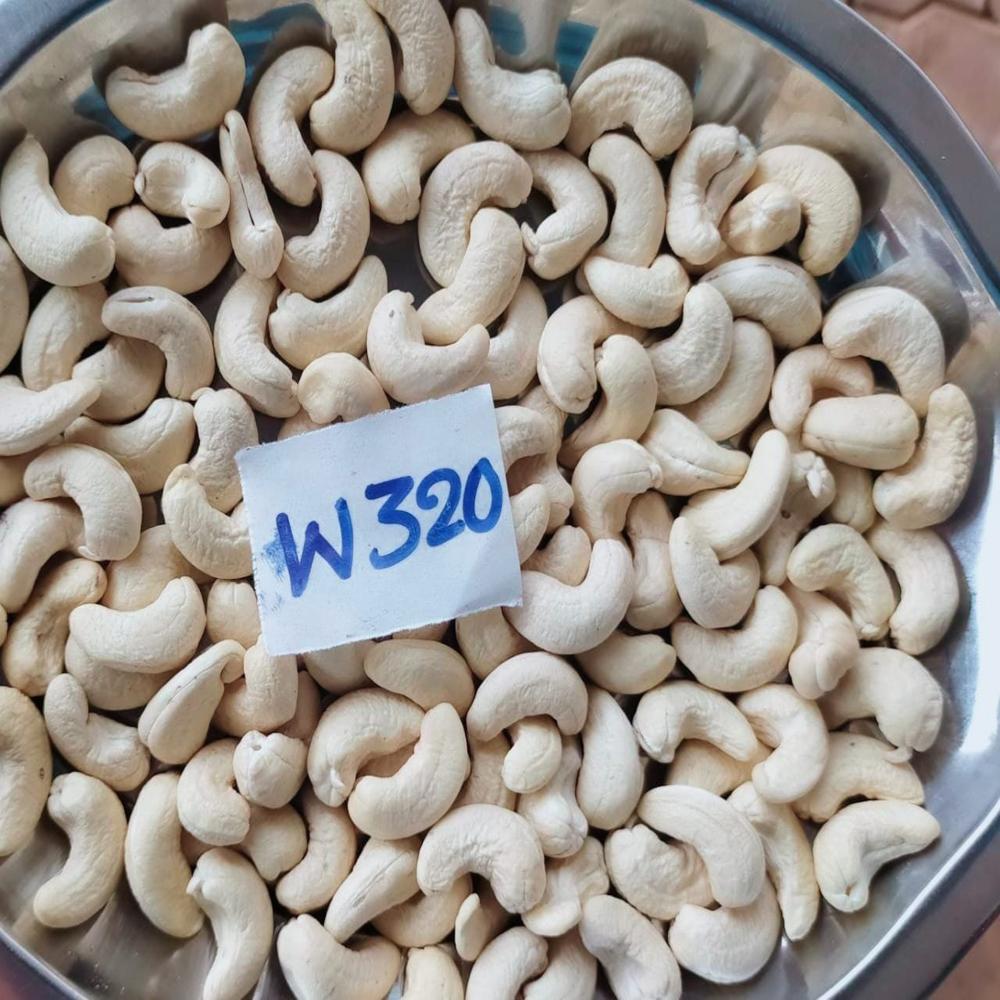 Cashews . - Color: White