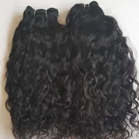 Black Unprocessed Natural Remy  Curly Human Weft and Bundle Hair , 8 to 32 Inches