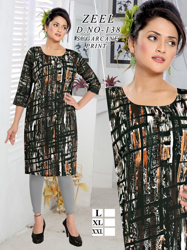 Popcorn Kurti - Bust Size: 44 Inch (In)