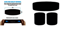 Cotton Performance Sports Headband Sweatband  2.5
