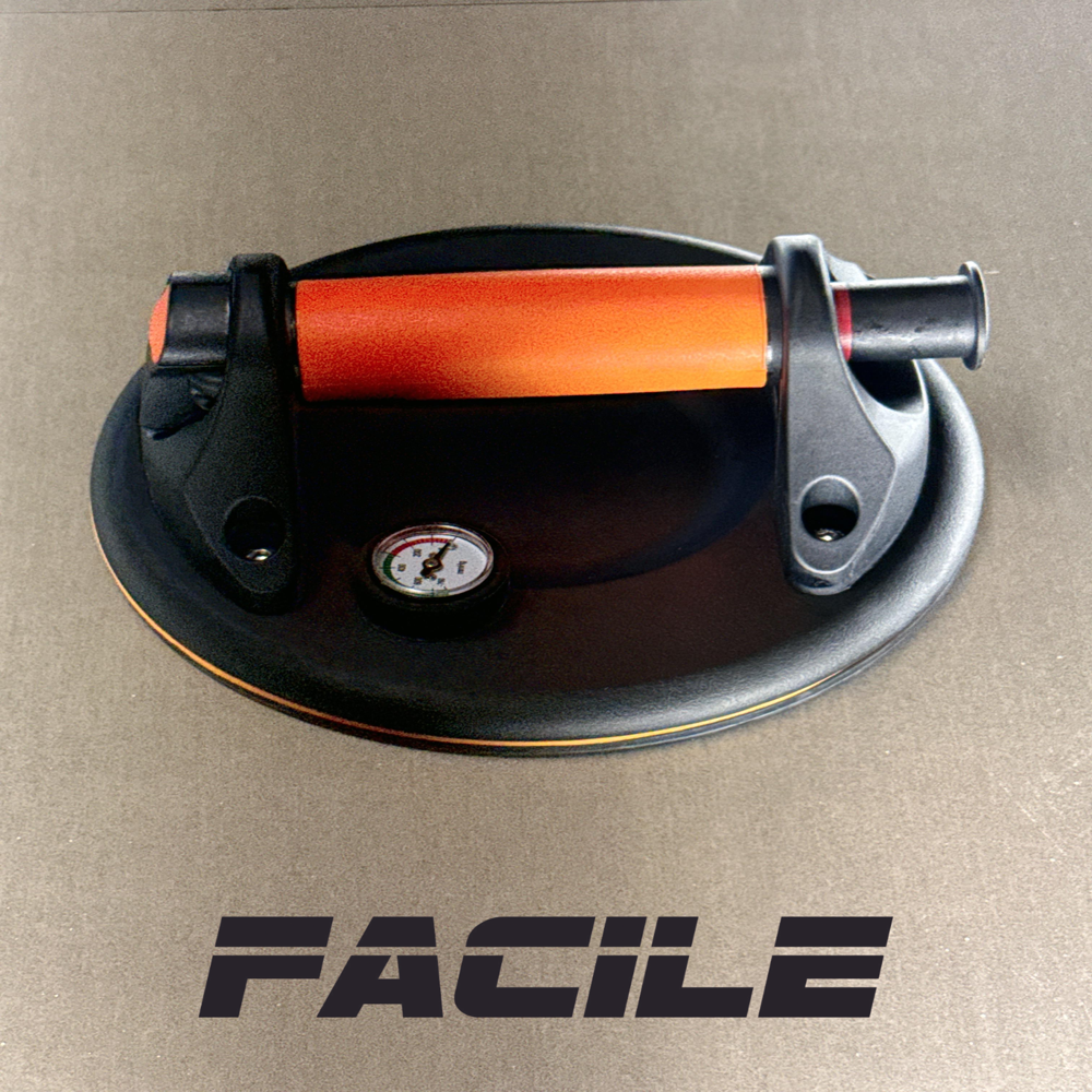 Heavy Duty Vacuum Glass Tile Lifter - Color: Black