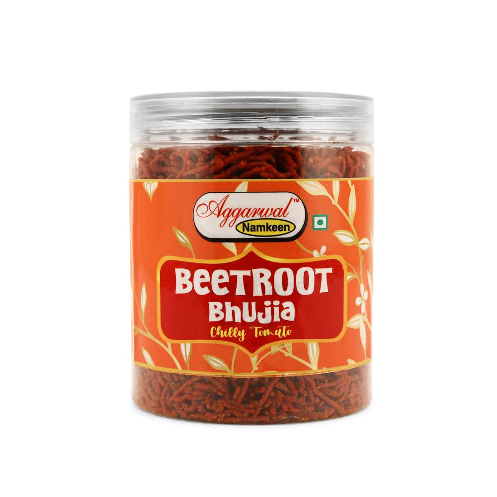 Beetroot Chilly Tomato Bhujiya - Feature: No Artificial Colors Or Flavors
