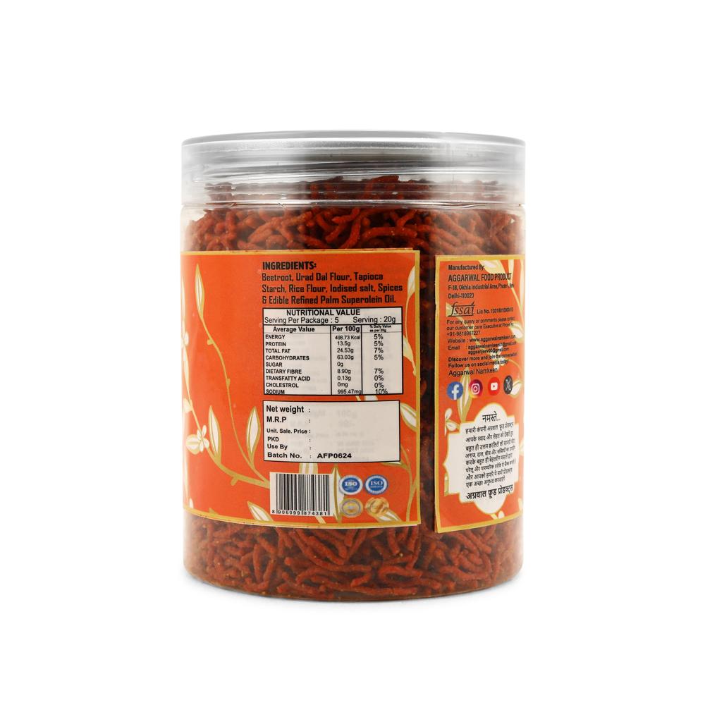 Beetroot Chilly Tomato Bhujiya - Feature: No Artificial Colors Or Flavors