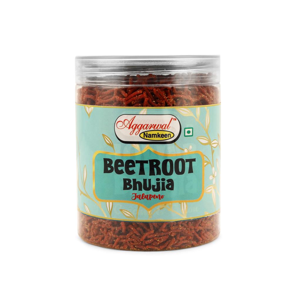 Beetroot Jalapeno Bhujiya
