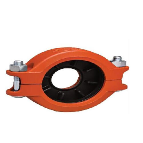 Victaulic Pipe Couplings - Color: Orange And Black
