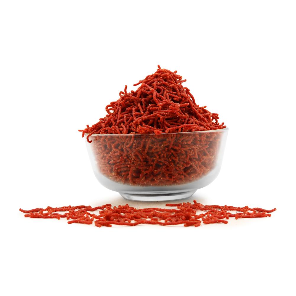 Beetroot Peri Peri Bhujiya