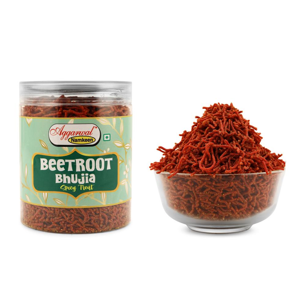 Beetroot Spice Trite Bhujiya - Feature: No Artificial Colors Or Flavors