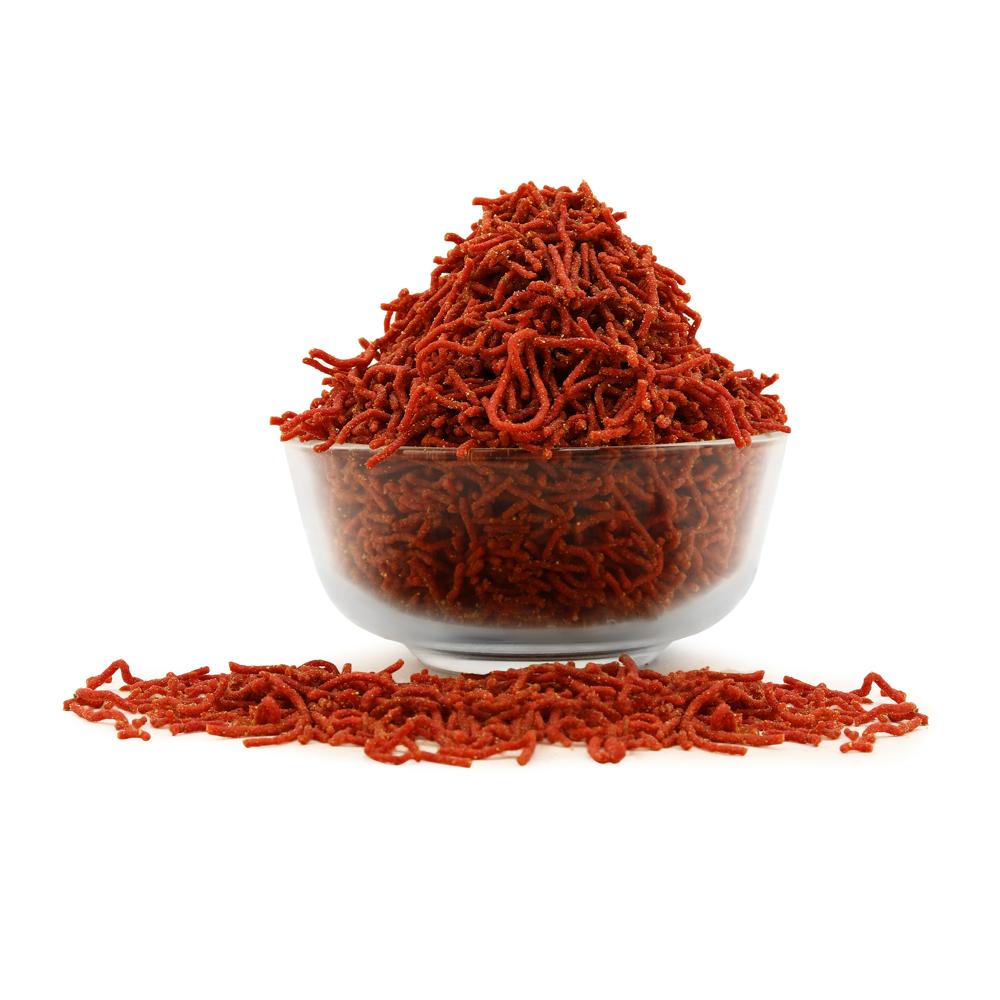 Beetroot Spice Trite Bhujiya - Feature: No Artificial Colors Or Flavors