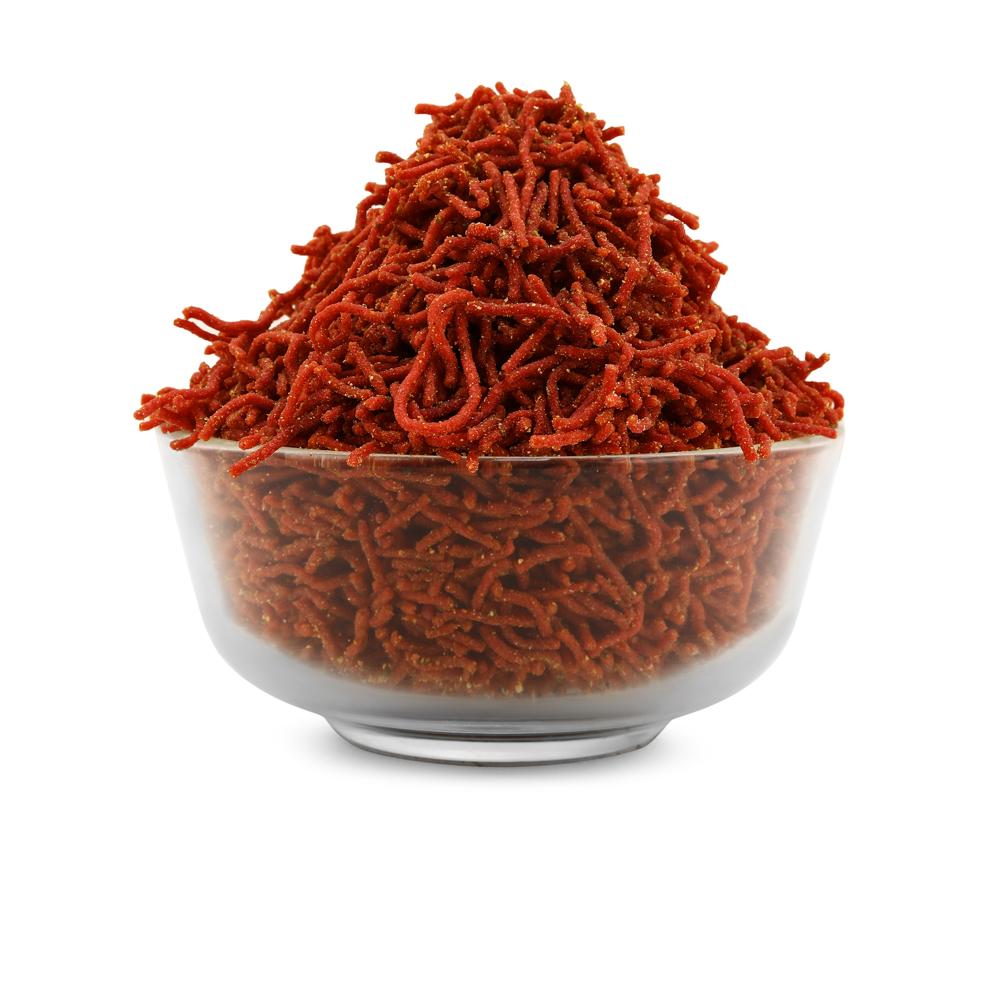 Beetroot Spice Trite Bhujiya - Feature: No Artificial Colors Or Flavors