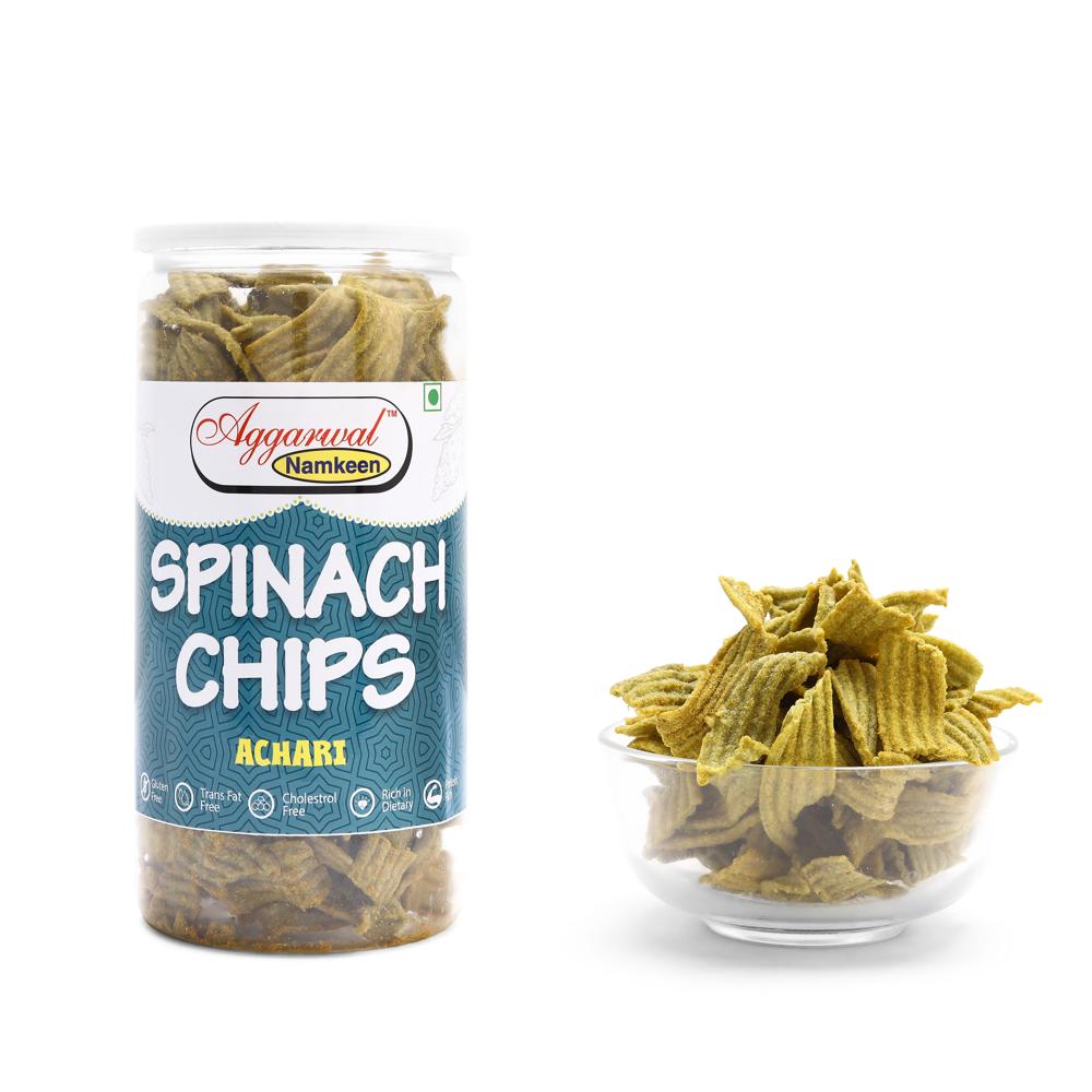 Palak Achari Chips - Feature: Good Quality