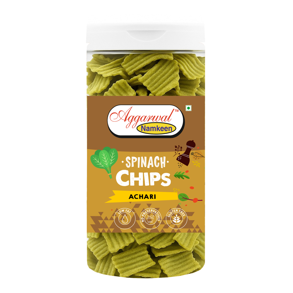 Spinach Achari Chips - Feature: Good Quality