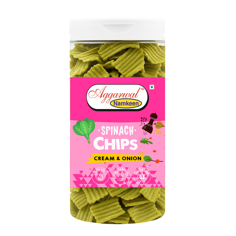 Spinach Cream / Onion Chips - Feature: Good Quality