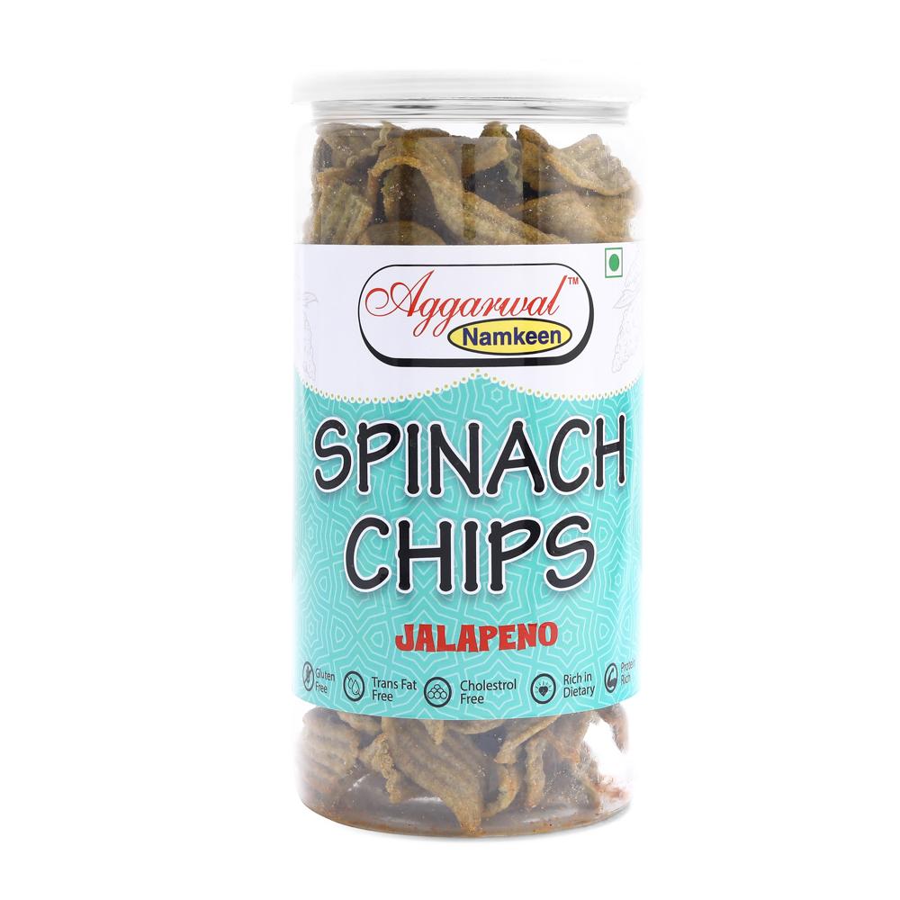 Palak Jalapeno  Chips