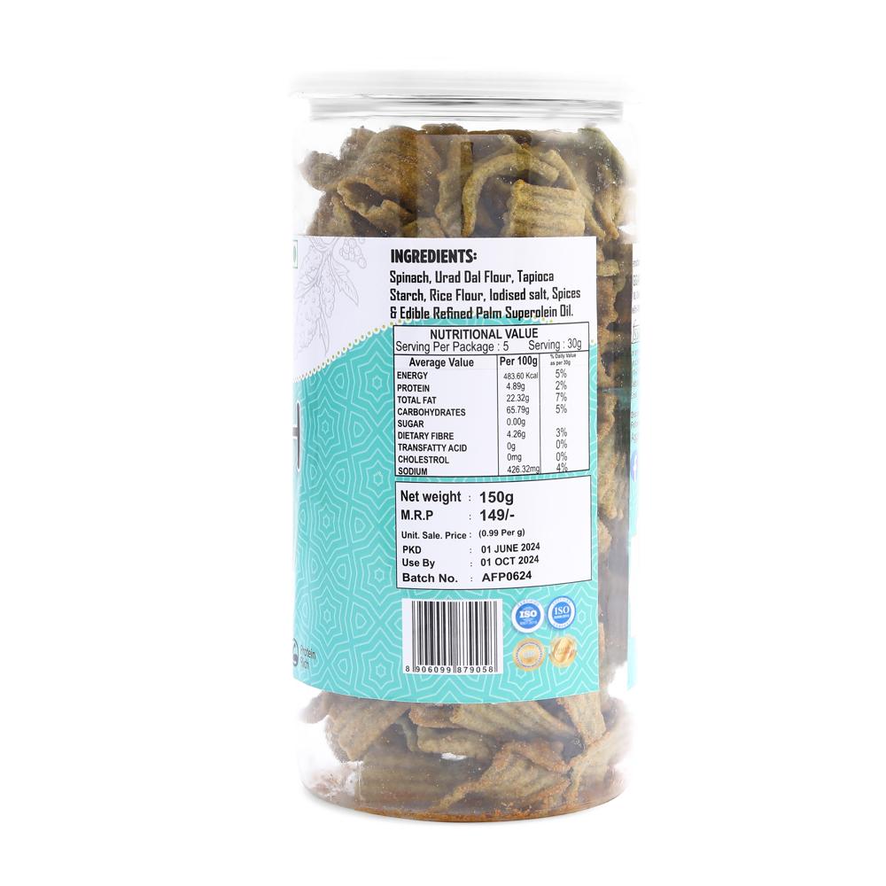 Palak Jalapeno  Chips