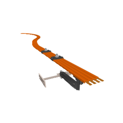 Safe Line U Safe Duct Line Insulanted Busbar - Color: Orange