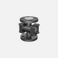PTFE Lined Double Window Sight Flow Indicator