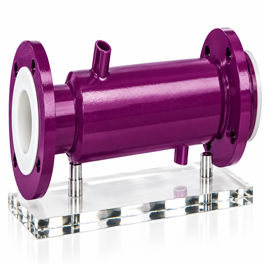 Ptfe Lined Jacketed Spool Pipe - Material: Pvc