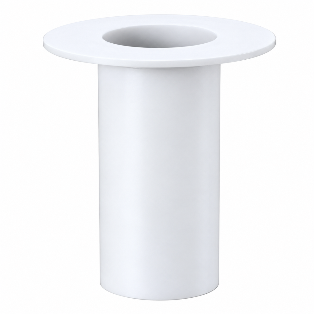 Ptfe Entry Pipe - Color: White