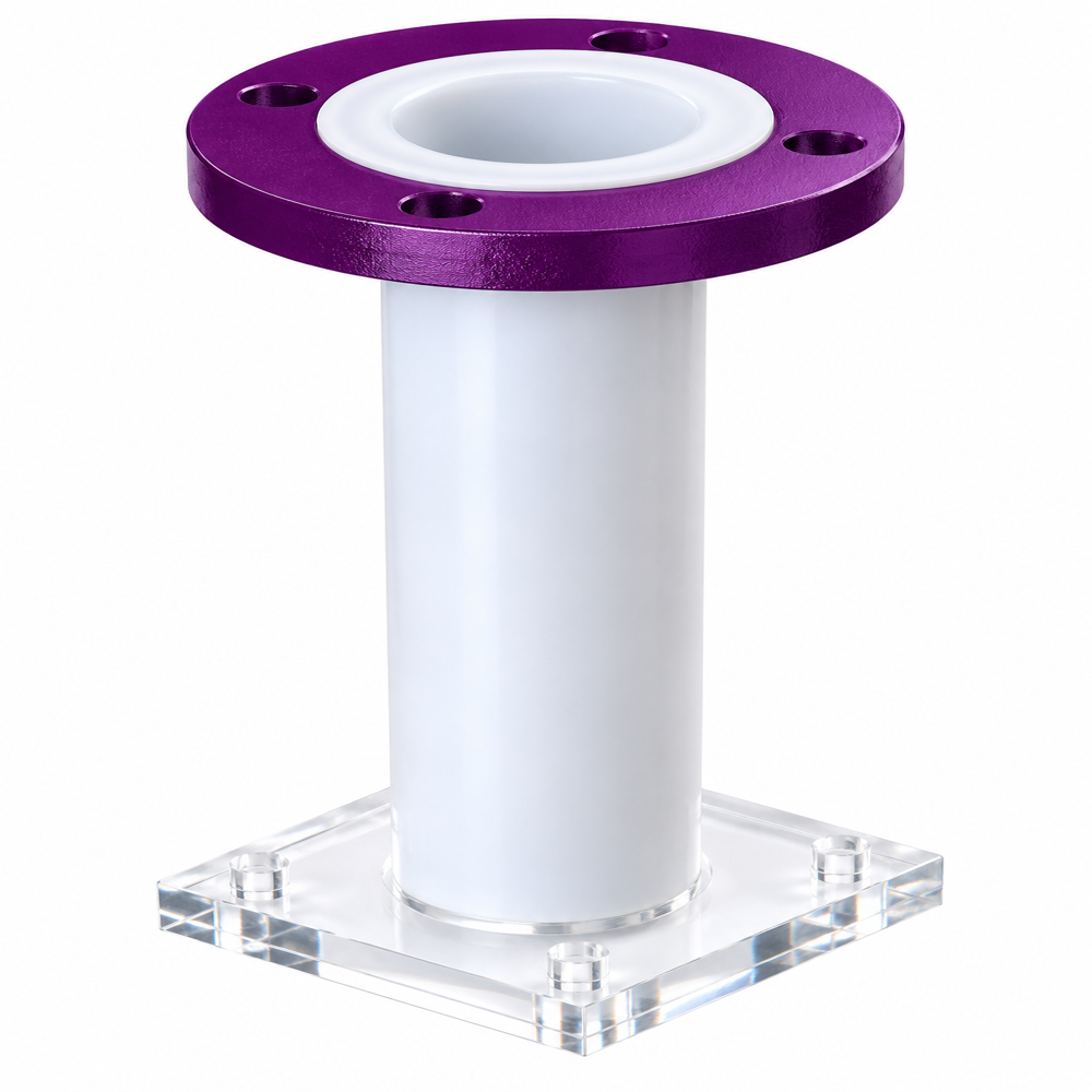 Ptfe Lined Dip Leg Pipe - Port Size: Customized