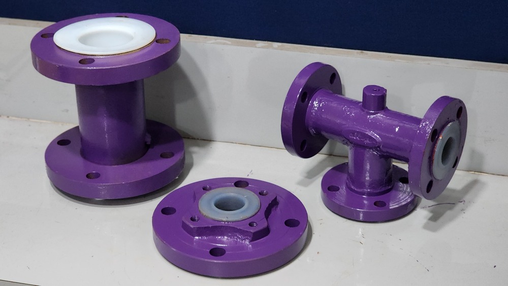 Ptfe Lined Spool Pipe - Port Size: Customized