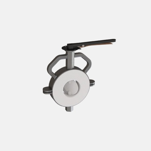 PTFE Lined Butterfly Valve