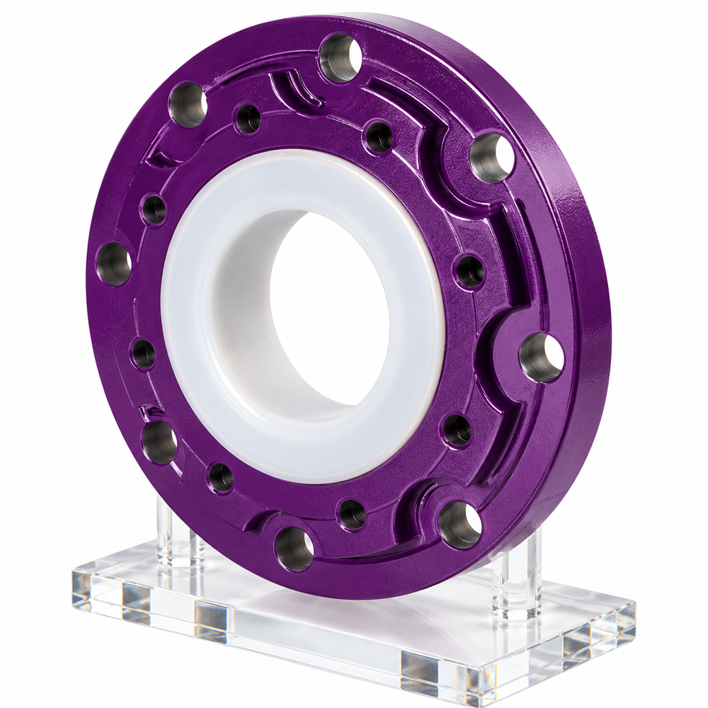 Ptfe Lined Reducing Flange - Shape: Round