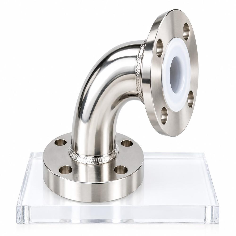 Lined Ss And Ptfe Elbow - Port Size: Customized