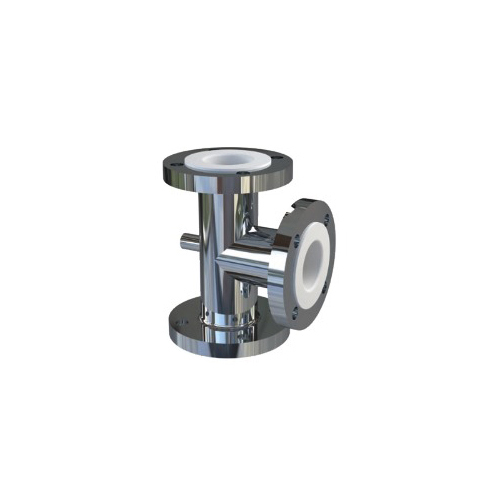 Lined SS And PTFE Equal Tee