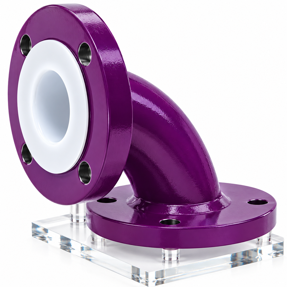 Ss And Ptfe 90 Degree Bend - Port Size: Customized