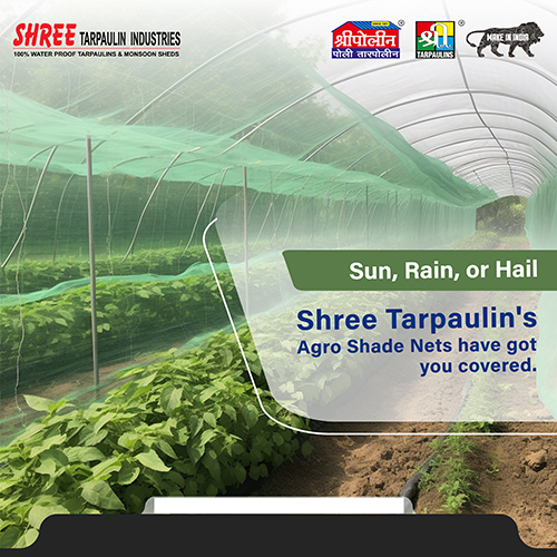 Green Agro Shade Nets - Coating Type: Color Coated