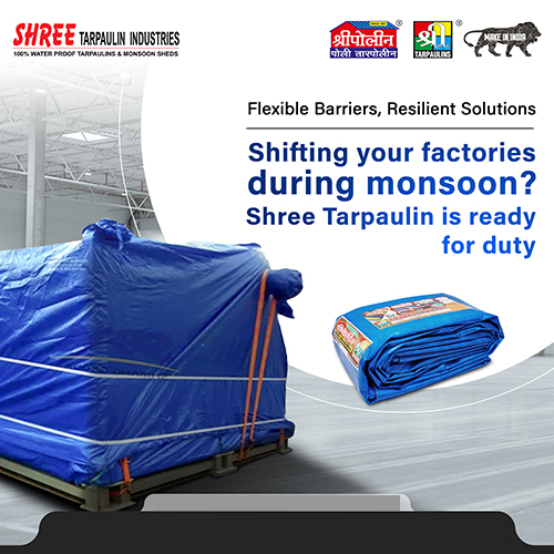 Machine Tarpaulins - Color: Blue