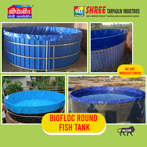 Biofloc Fish Tank - Color: Blue