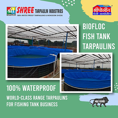 Biofloc Fish Tank - Color: Blue