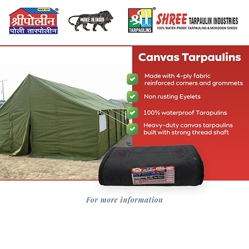 Waterproof Canvas Tarpaulins