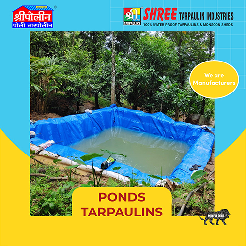 Tarpaulin Pond Lining
