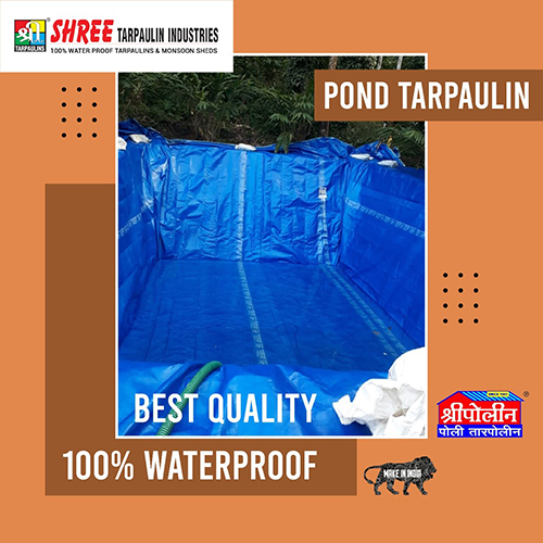 Tarpaulin Pond Lining